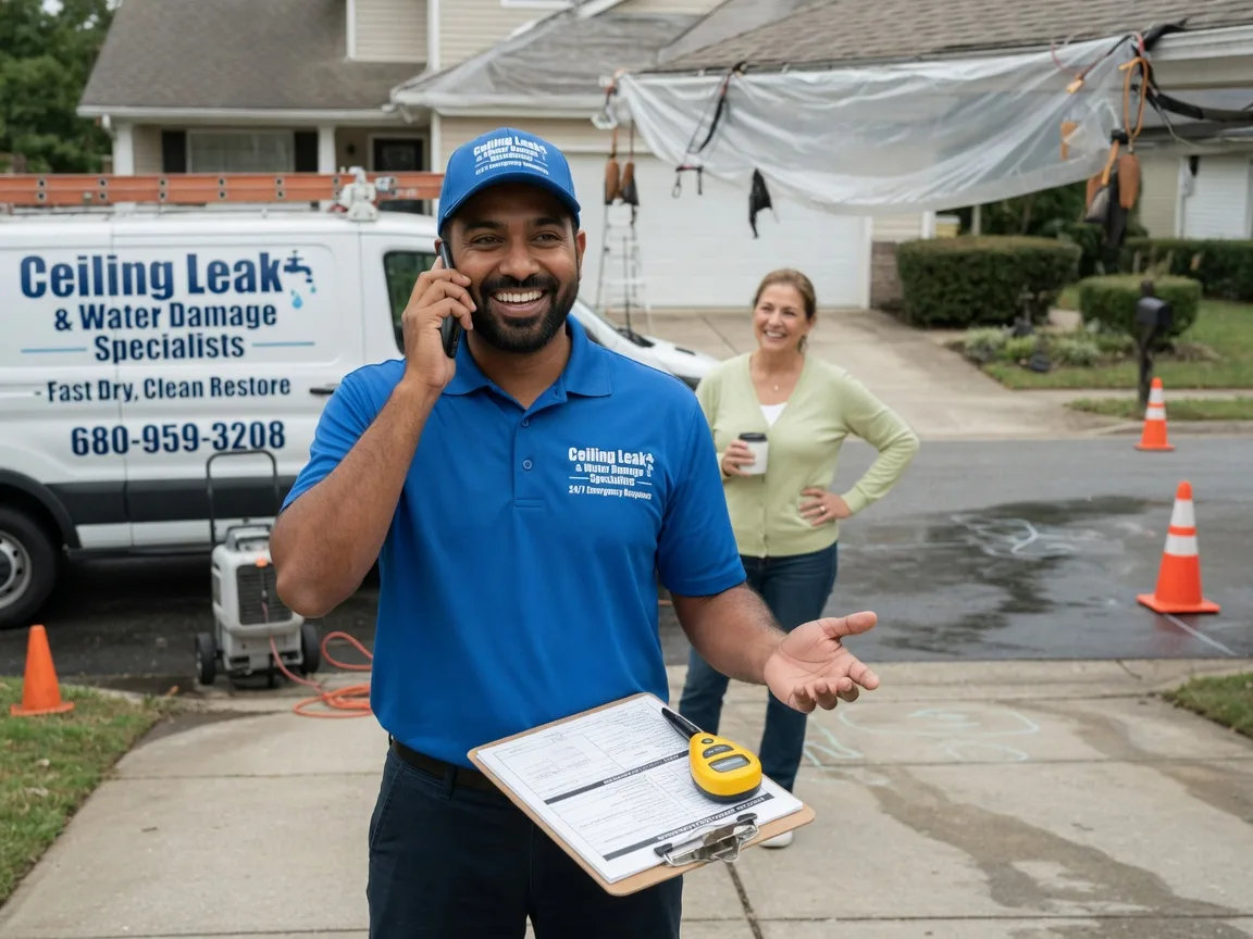 Ceiling Leak Cleanup Texline, TX FAQs